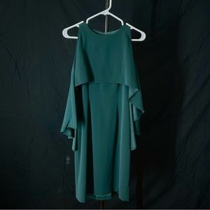 Antonio Melani Cape Sleeveless Dress